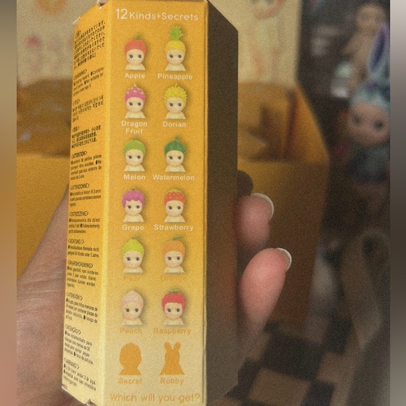 Accessories - Sonny angels mystery box figure {get one fruit series )